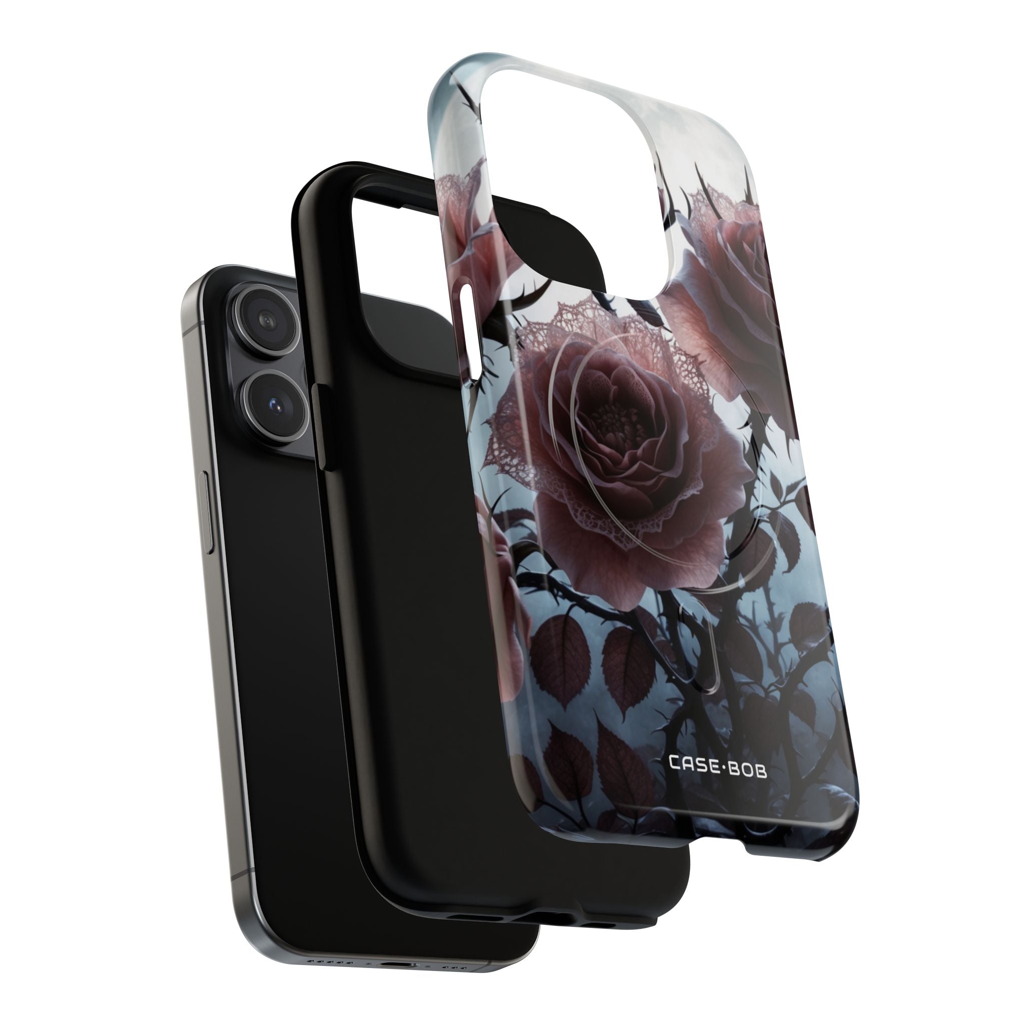 Luminous Rose Thorns iPhone 15 Pro Case - Tough+