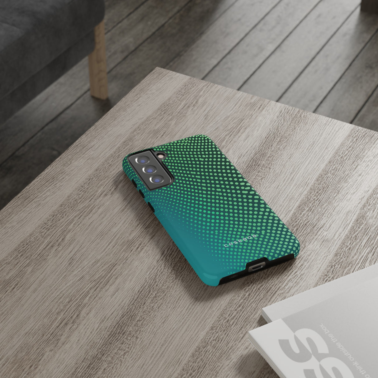 Green Dot Harmony - Protective Phone Case