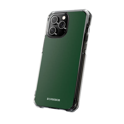 Forest Green - Clear Impact Case for iPhone