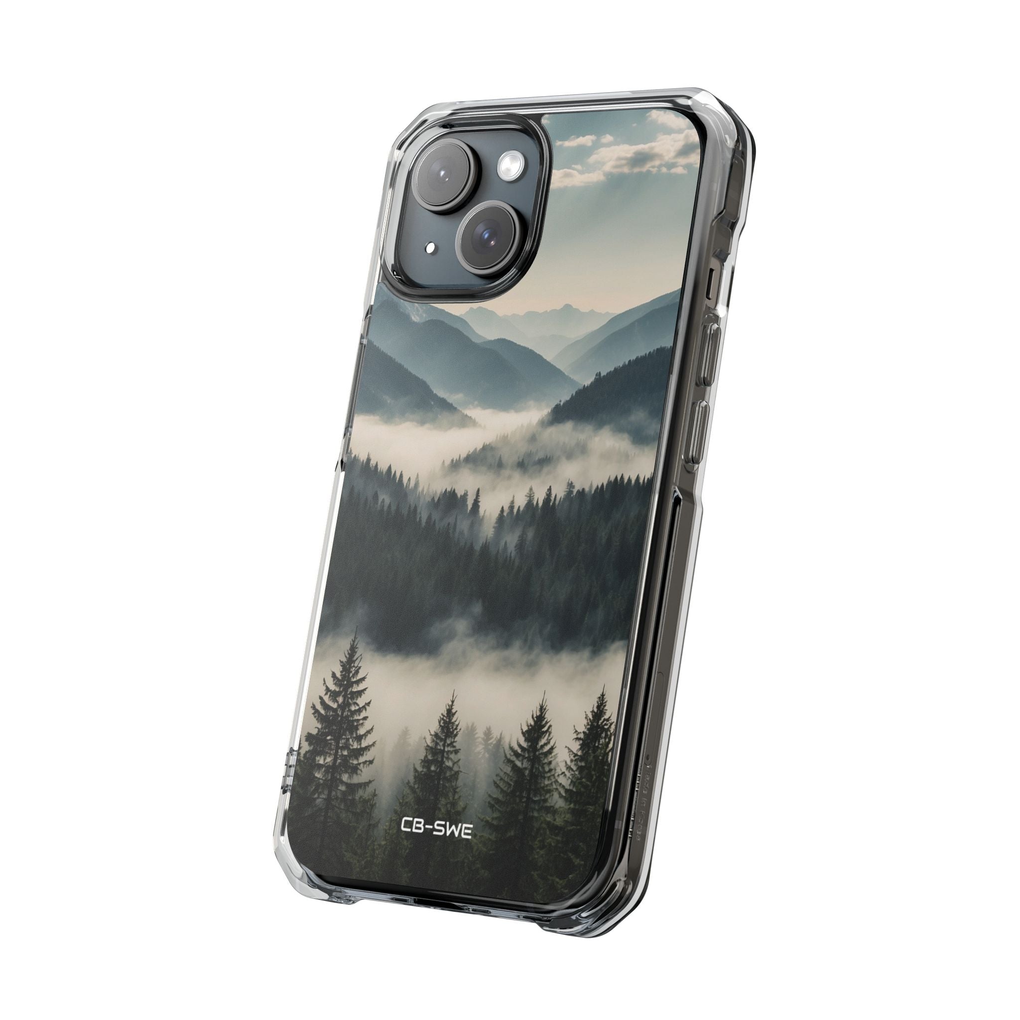 Misty Forest Embrace iPhone Case - Impact