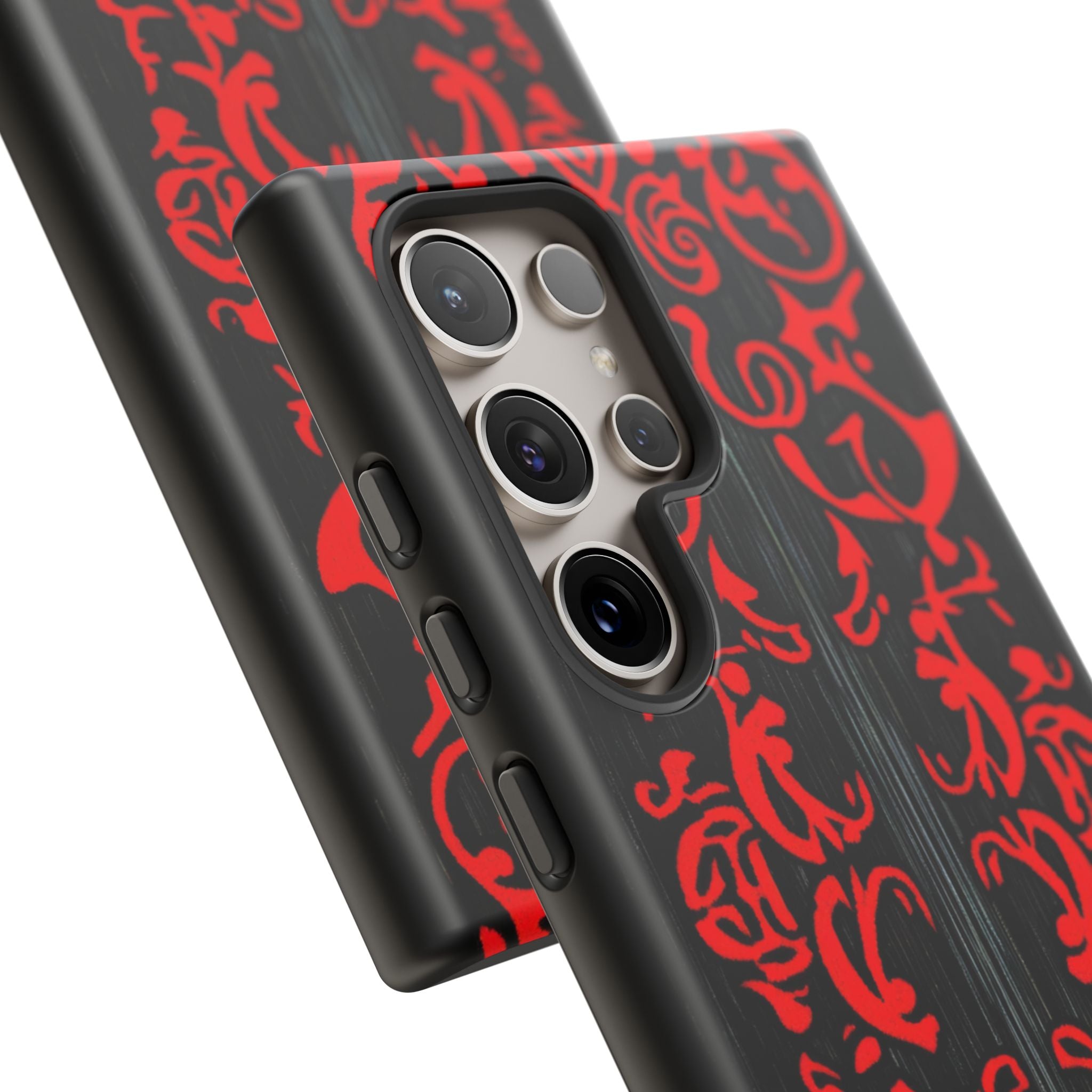 Gothic Crimson Symmetry Samsung S24 - Tough Phone Case