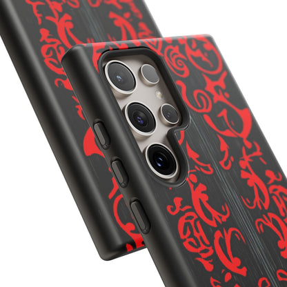 Gothic Crimson Symmetry Samsung S24 - Tough Phone Case