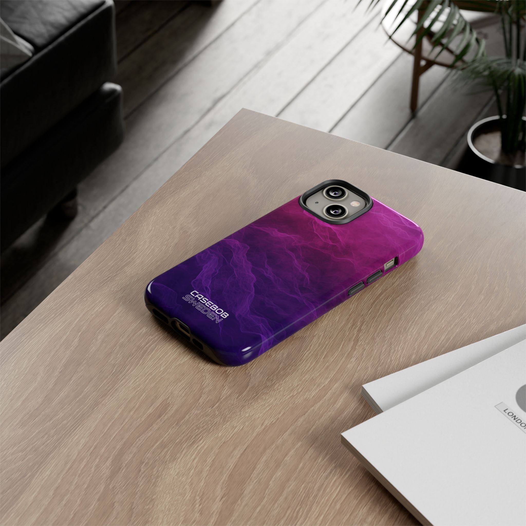 Violet Dream Currents iPhone 14 - Tough