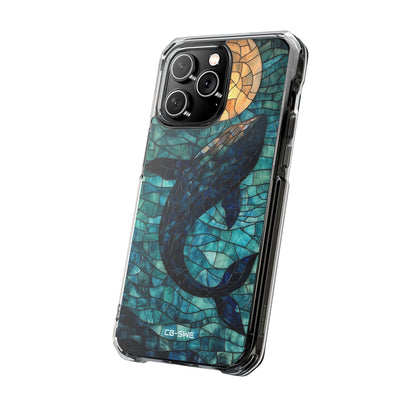 Whale Dives Upward iPhone Case - Impact