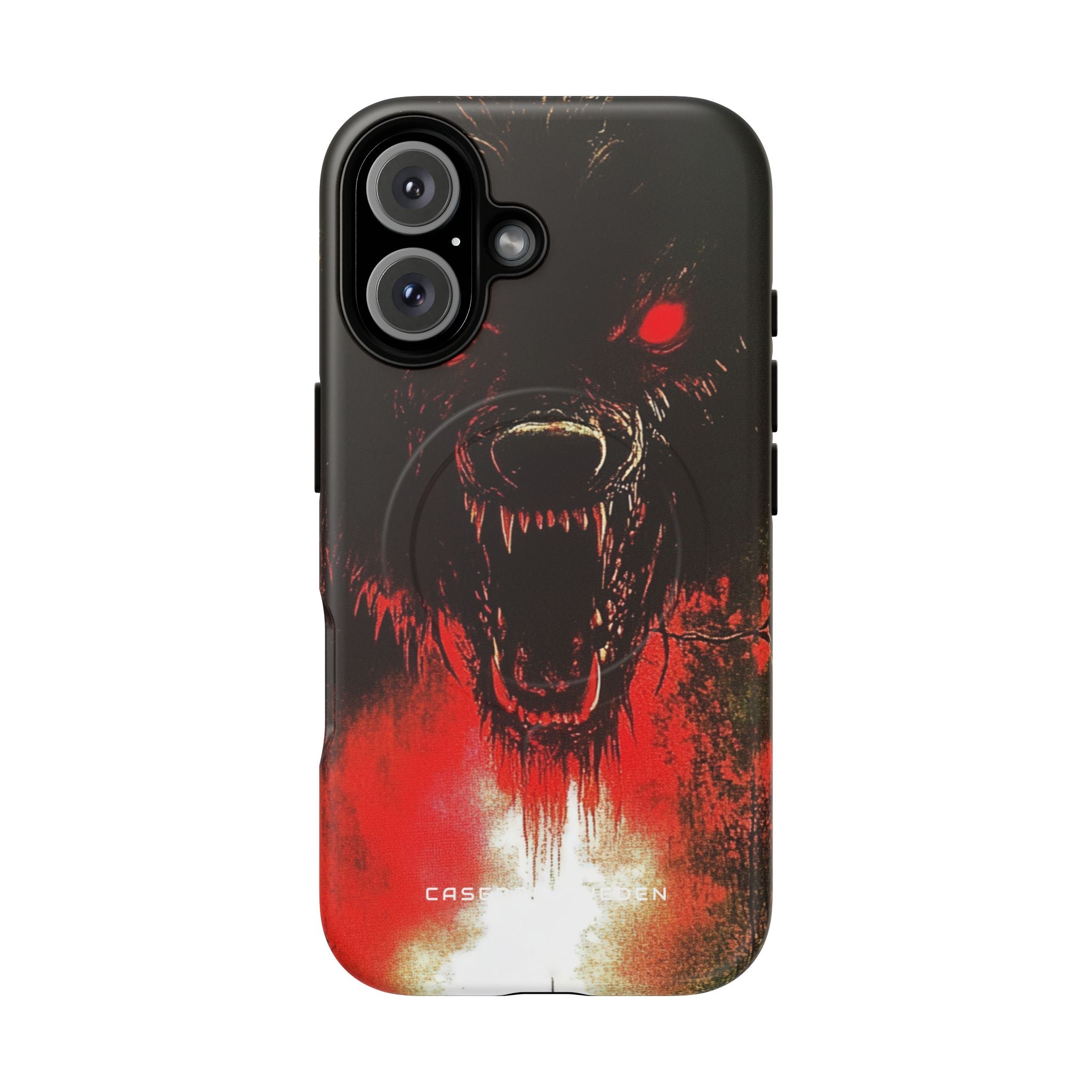 Bloodmoon Wolf's Lament iPhone 16 | Tough+ Phone Case