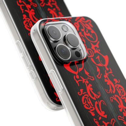 Gothic Crimson Symmetry iPhone 16 - Flexi Phone Case