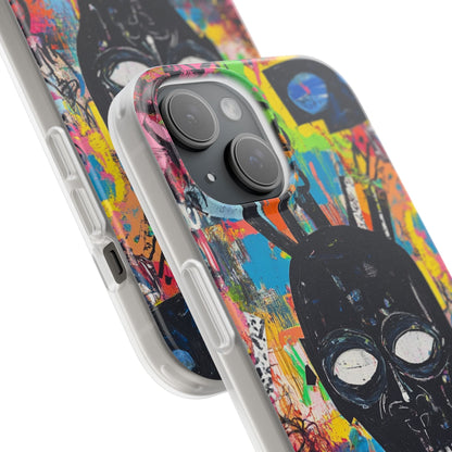 Skull Vortex iPhone 15 Case - Soft