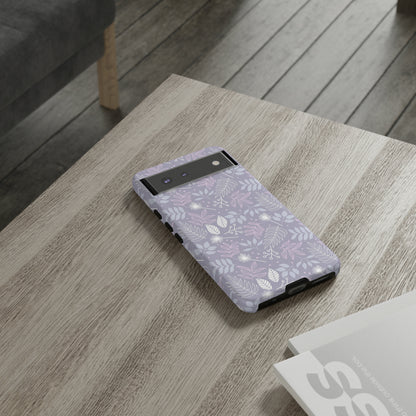 Purple Mona Leaf - Protective Phone Case