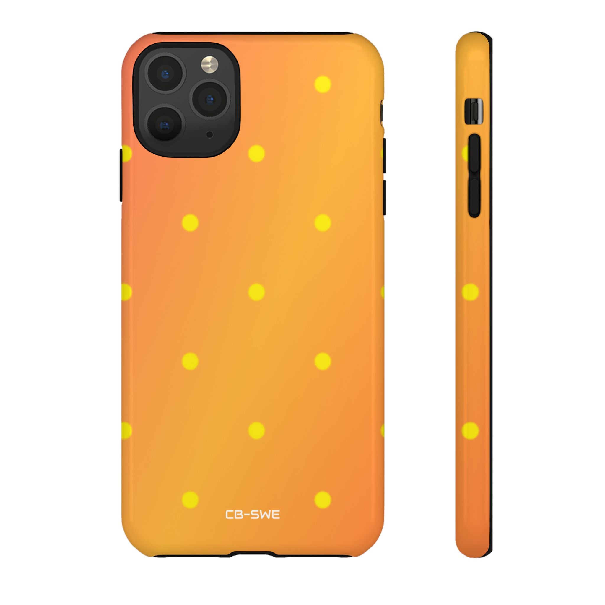Sunset Dots Radiance - iPhone Case
