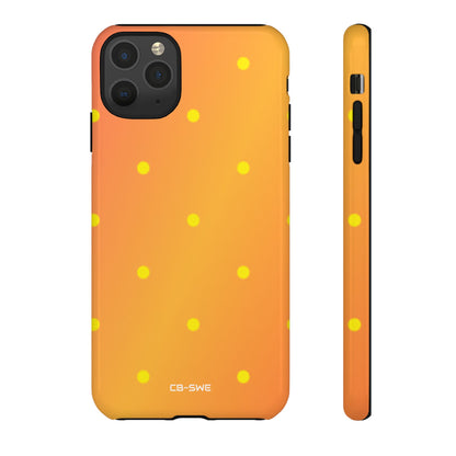 Sunset Dots Radiance - iPhone Case