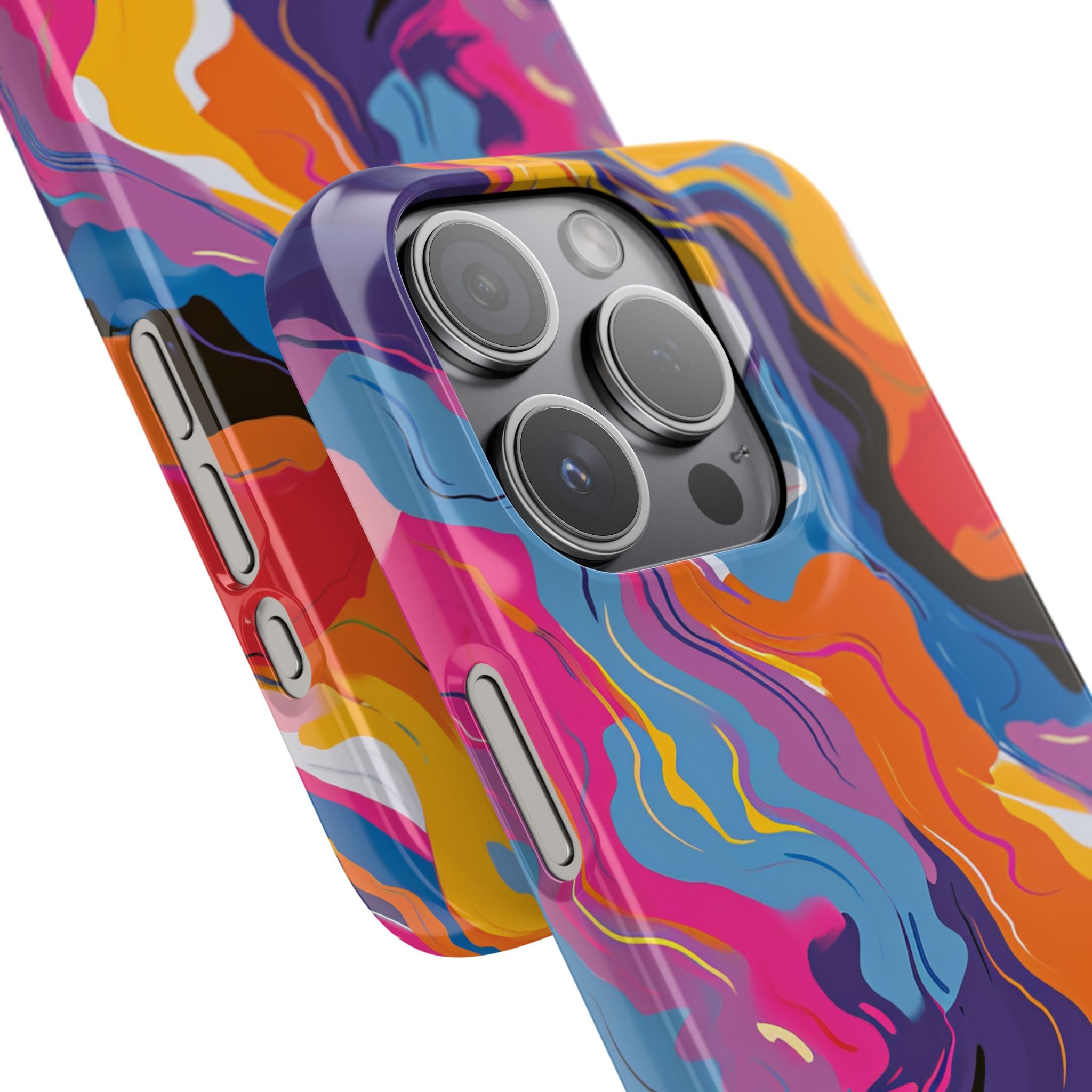 Vortex Colorwave iPhone 15 - Slim Phone Case