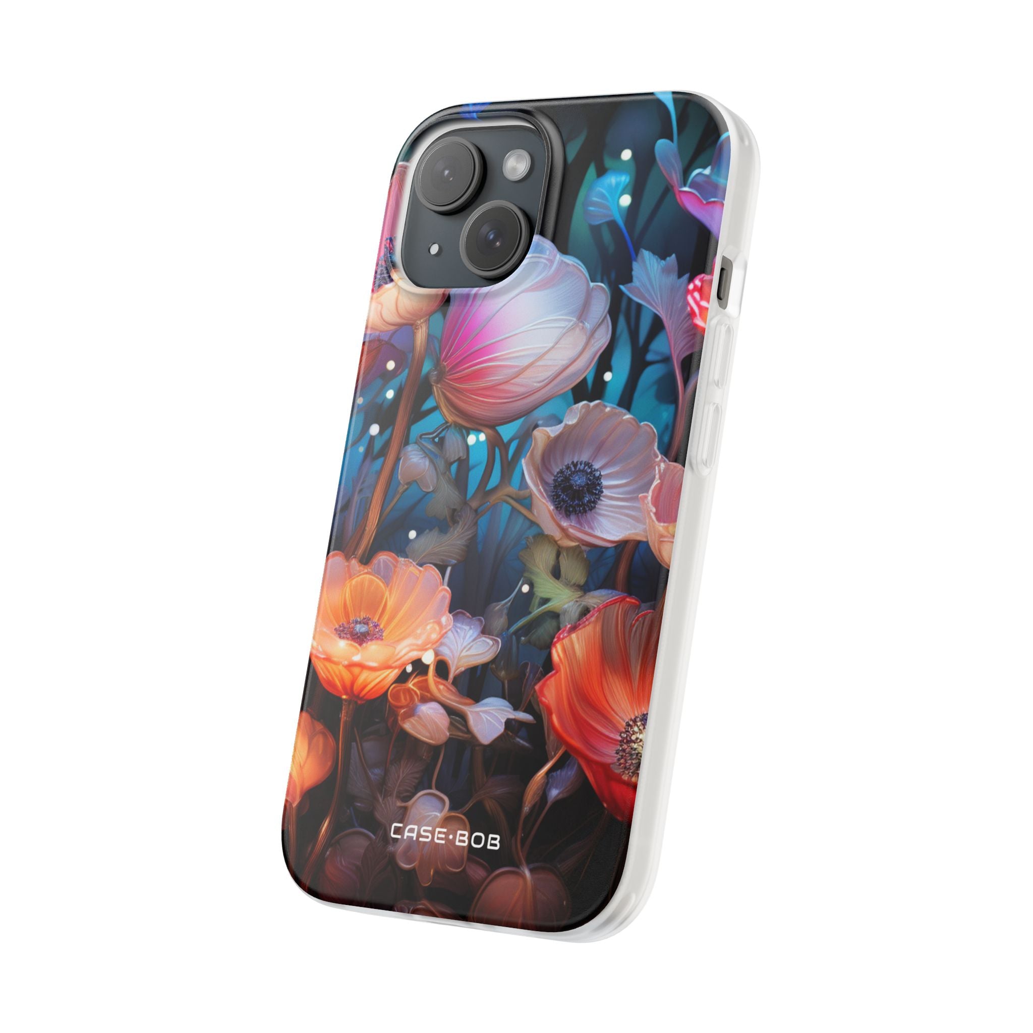 Translucent Bloom iPhone 15 Case - Soft