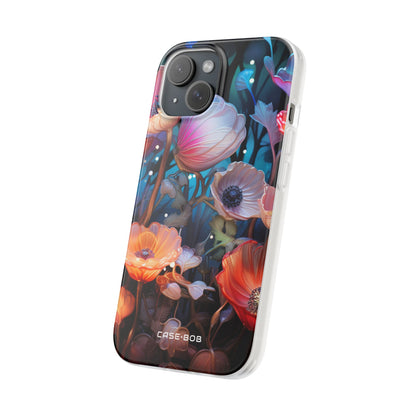 Translucent Bloom iPhone 15 Case - Soft