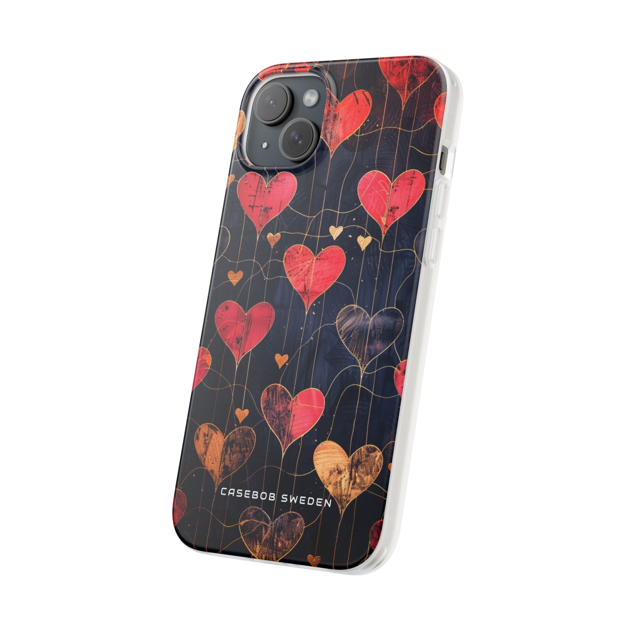 Gradient Heartflow Harmony iPhone 15 - Flexi Phone Case