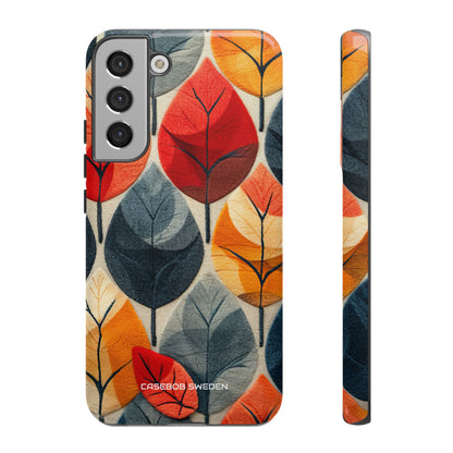 Autumn Leaf Design - Tough Samsung S22 Phone Case