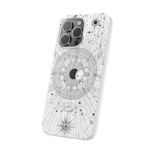 Himmlisches Mandala Mystique | Flexible Handyhülle für iPhone