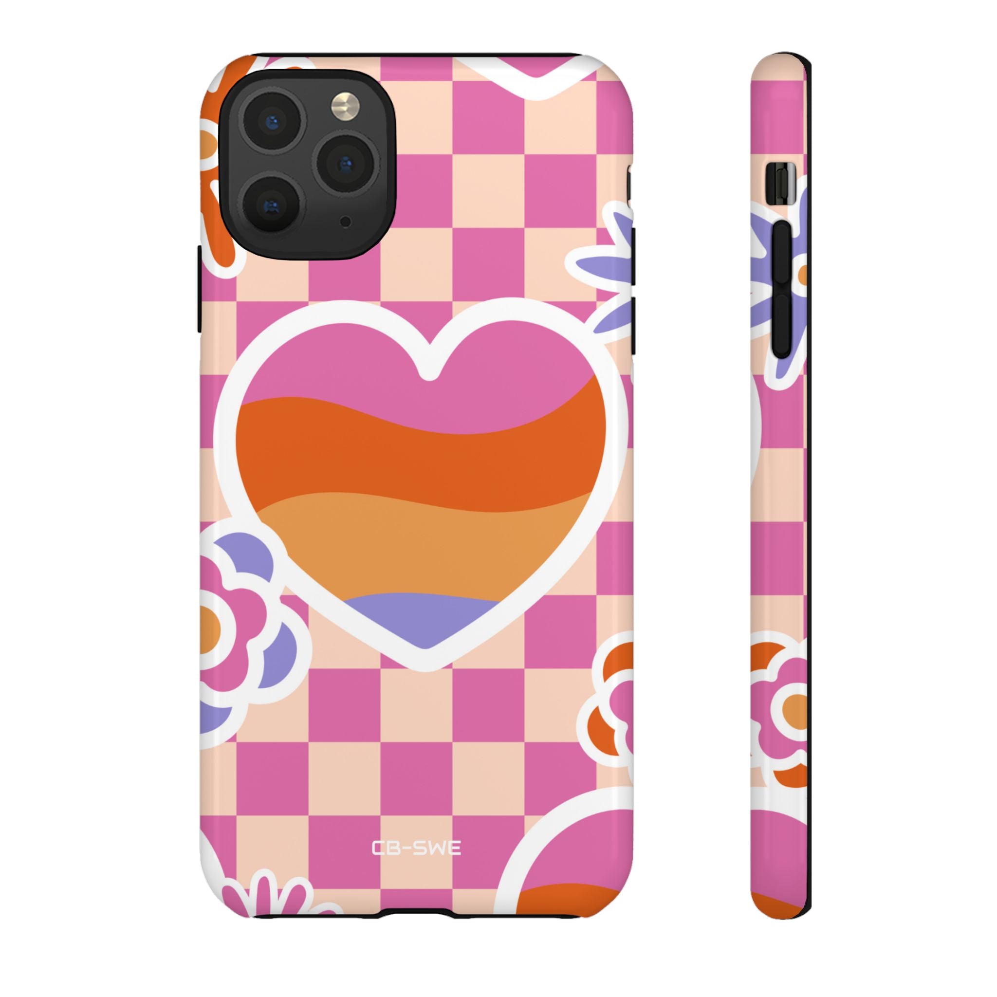 Retro Pop Whimsy - iPhone Case