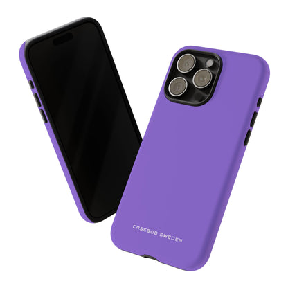 Medium Purple iPhone 15 - Tough Phone Case