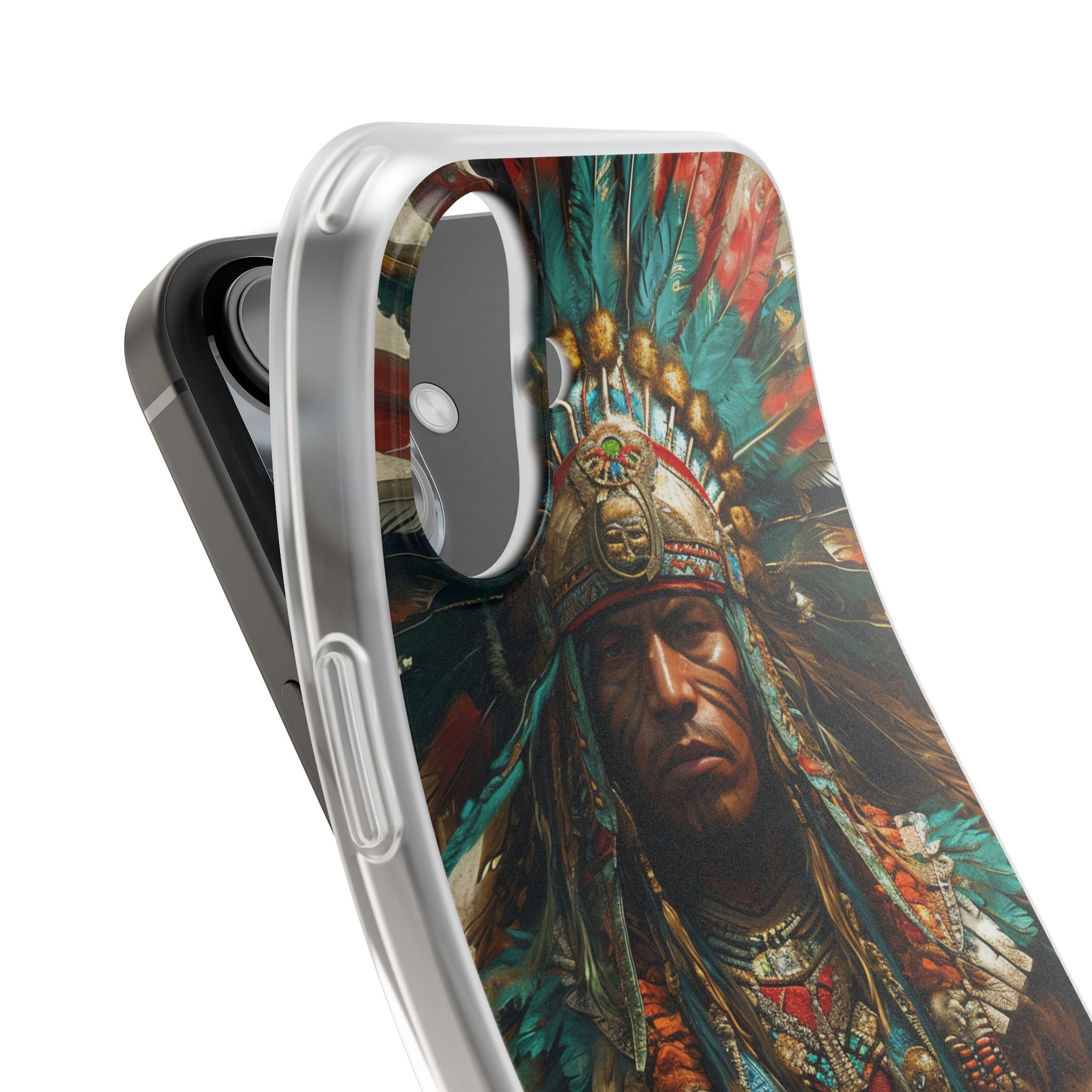 Feathered Majesty iPhone 16 Plus Case - Soft