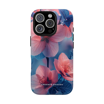 Ethereal Floral Harmony iPhone 16 - Tough Phone Case