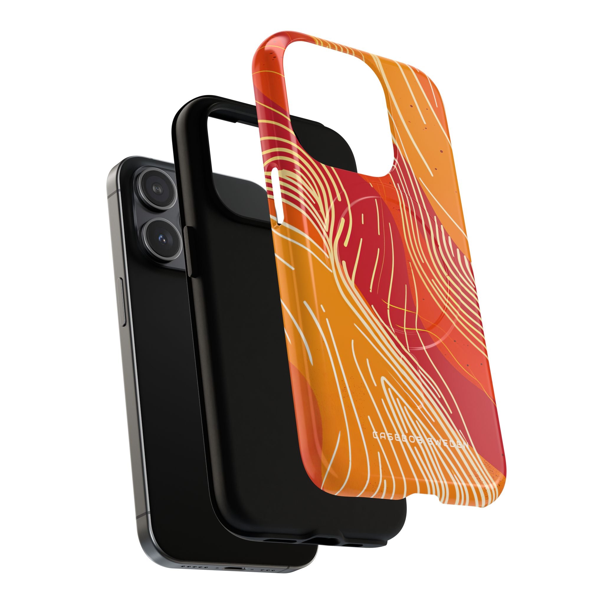 Gradient Flowwave Essence iPhone 15 | Tough+ Phone Case