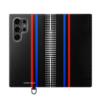 Tapered Dot Columns - Samsung S24 Ultra Case - Portemonnee