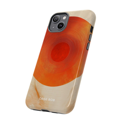 Sunburst Swirl iPhone 14 Plus Case - Tough