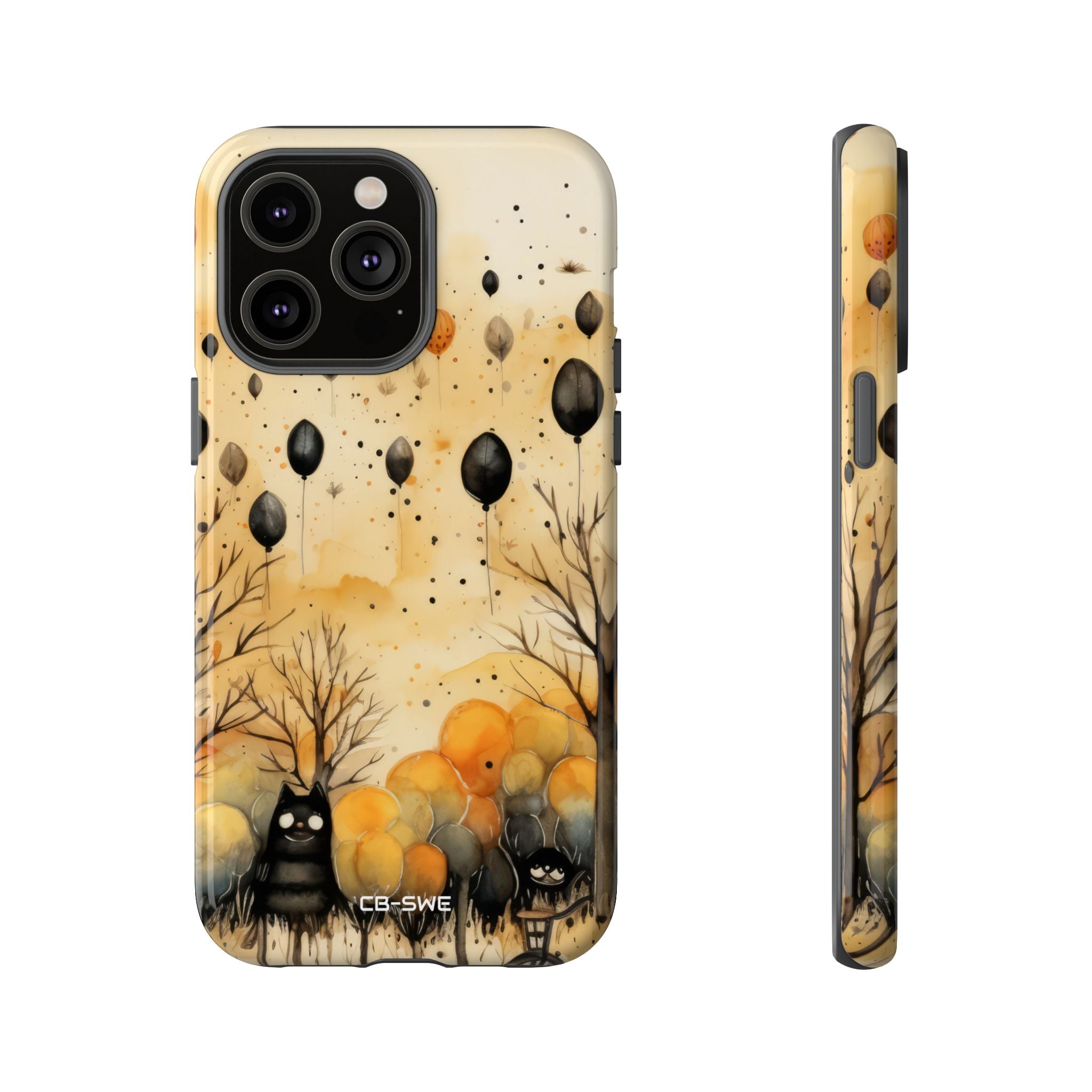 Balloons Drift Skyward - iPhone Case