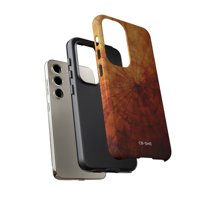 Warm Wood Swirls - Samsung Case