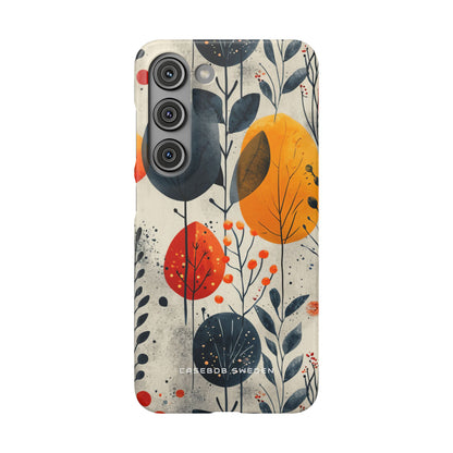 Vibrant Leaf Harmony Samsung S23 - Slim Phone Case