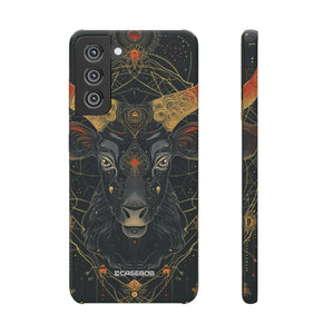 Celestial Taurus Mystique | Slim Phone Case for Samsung