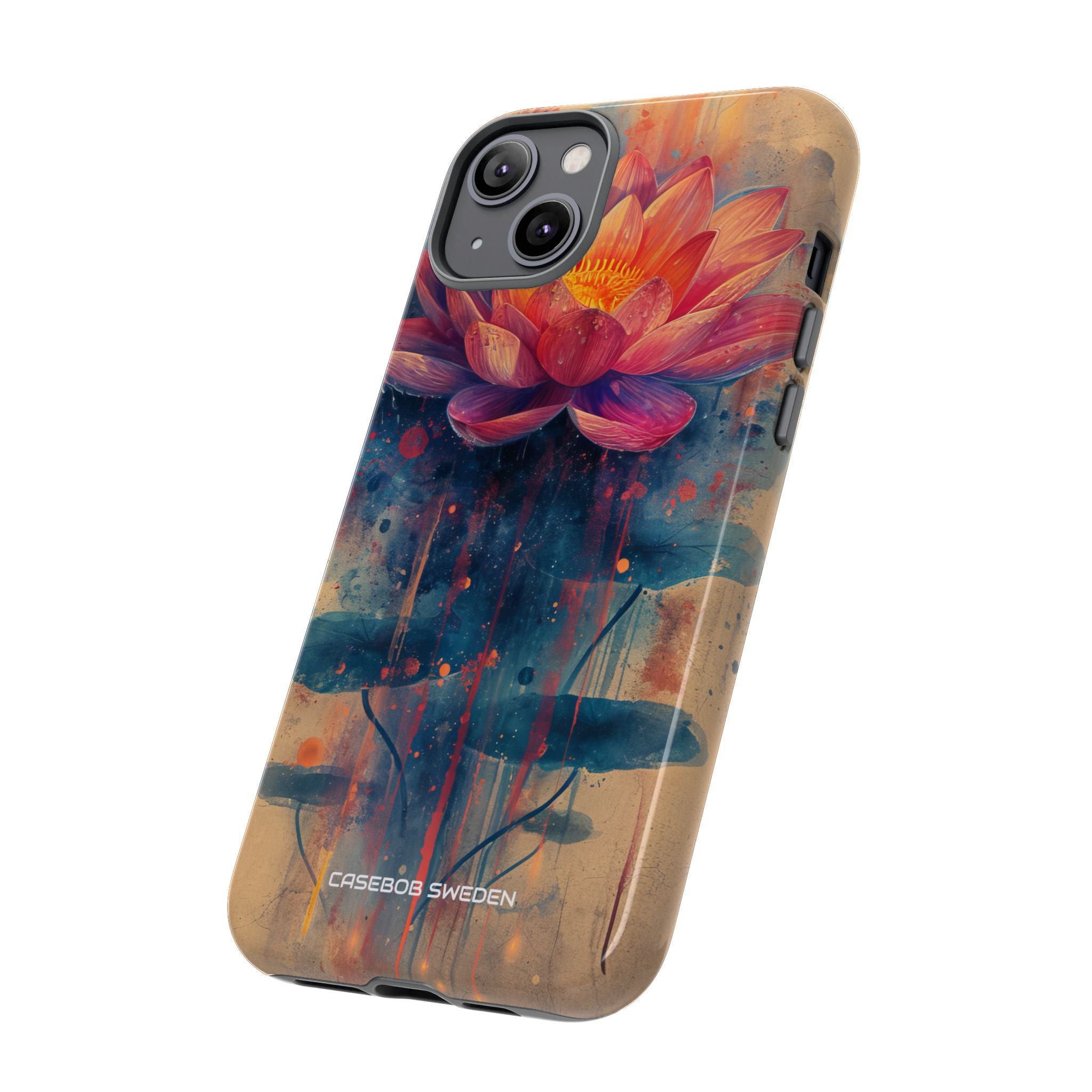 Lotus Blossom Art - Tough iPhone 14 Phone Case