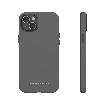 Dim Gray iPhone 15 - Tough Phone Case