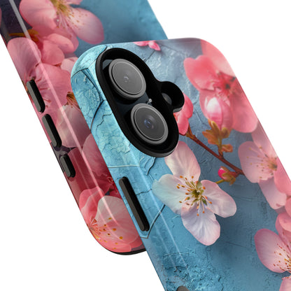 Blossom Serenity Case - Tough iPhone 16 Phone Case