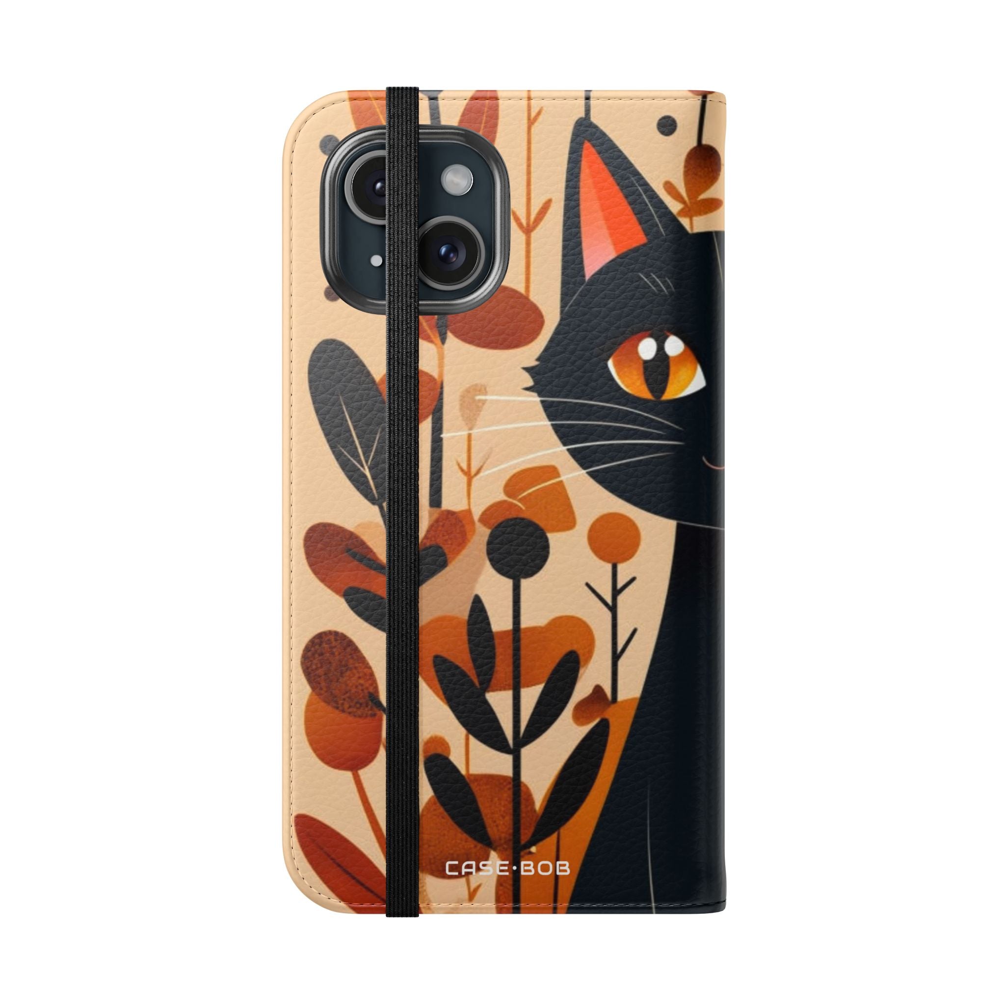 Midnight Gaze - iPhone 15 Case - Wallet
