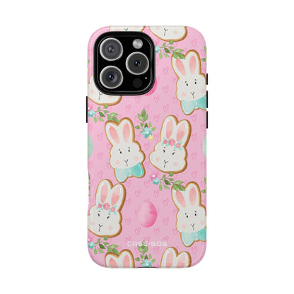 Bunny Blossom iPhone 16 Pro Max Case - Tough