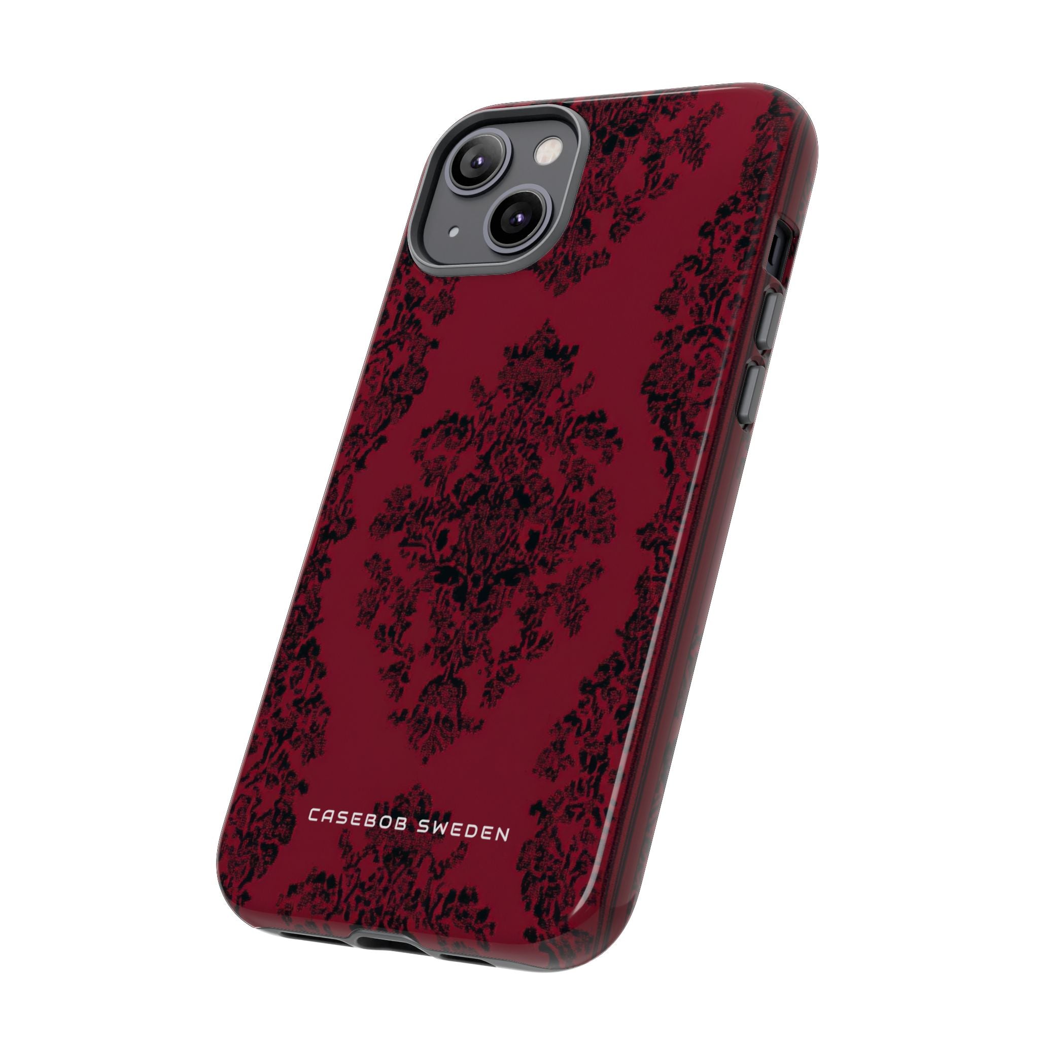 Gothic Crimson Elegance iPhone 14 - Tough Phone Case