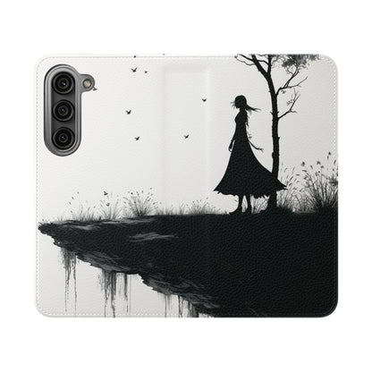 Cliff Silhouette - Samsung S23 Case - Wallet