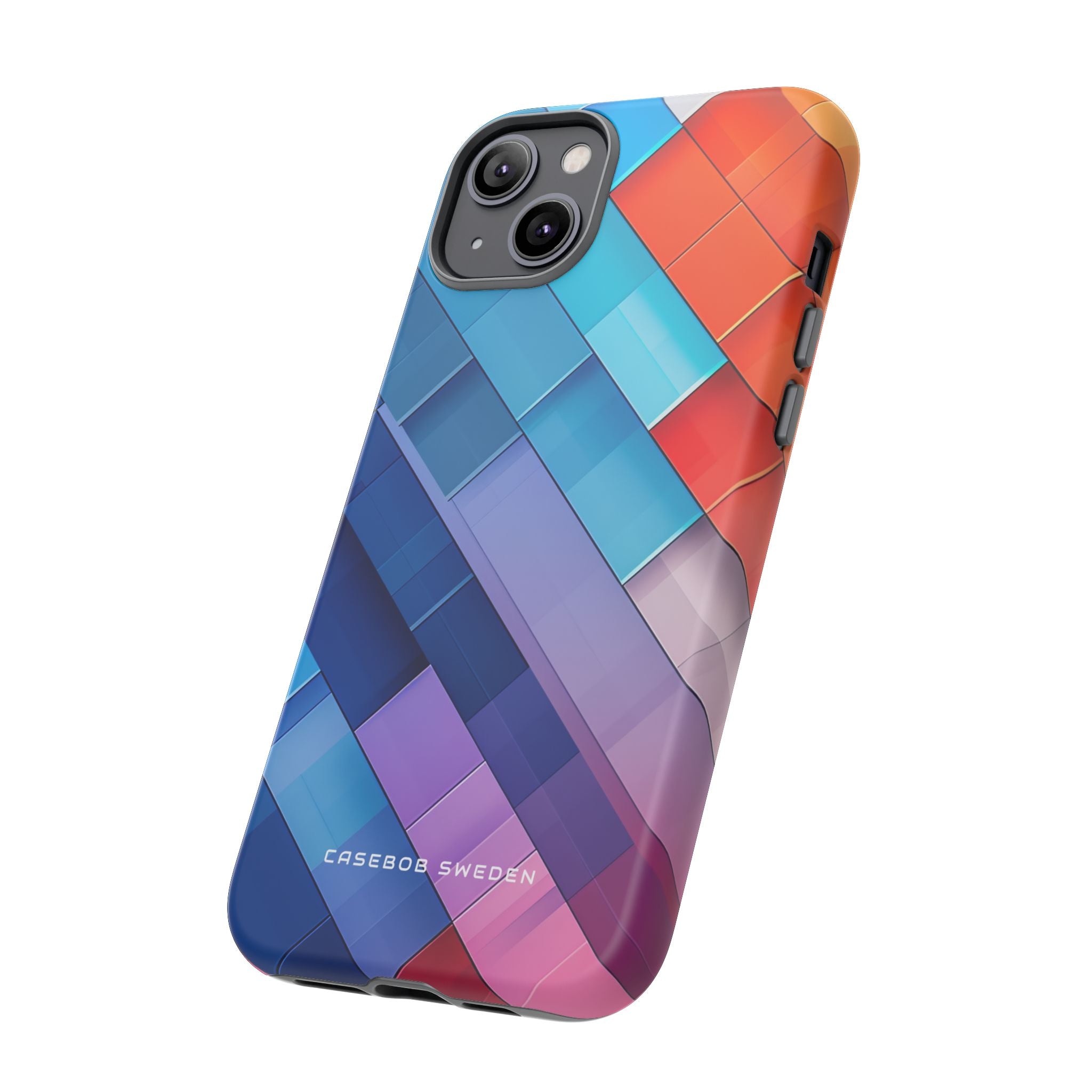 Vibrant GeoFlow iPhone 14 - Tough Phone Case