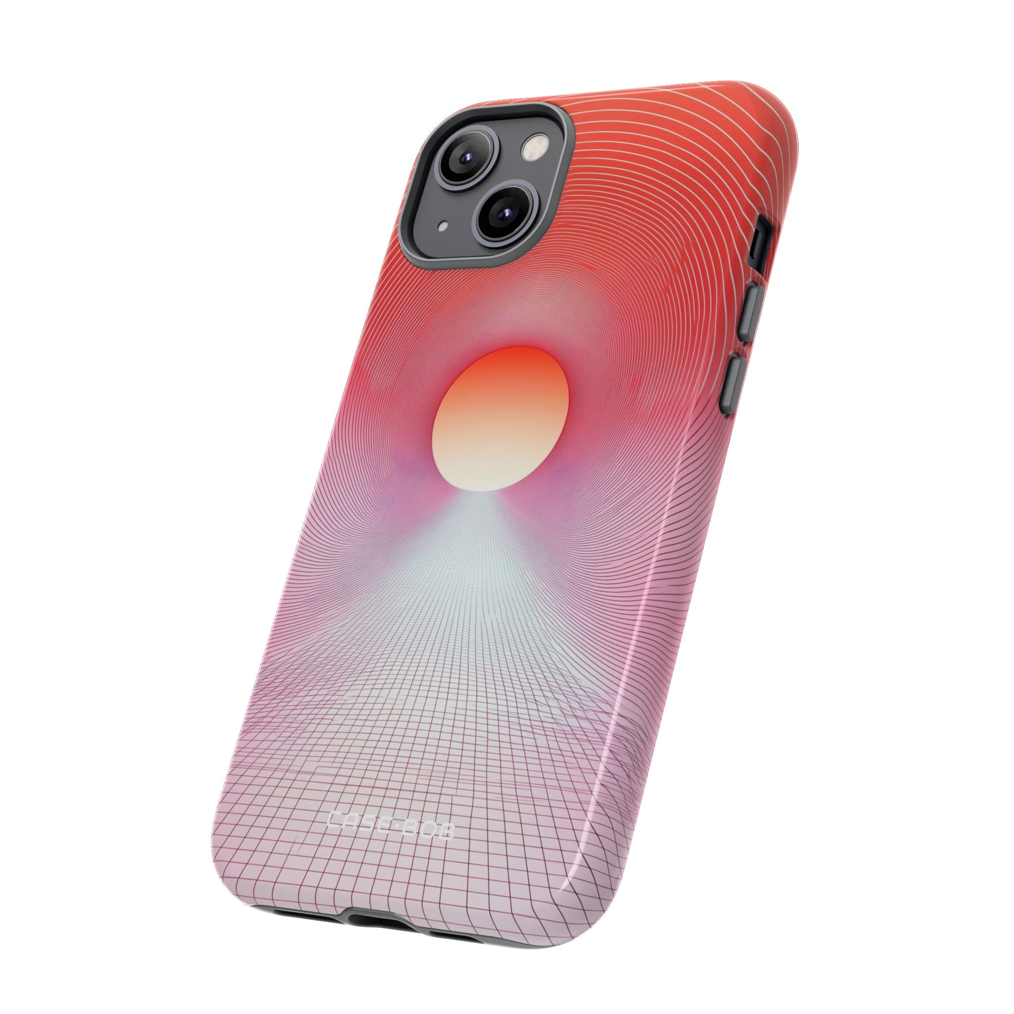 Orange Portal iPhone 14 Plus Case - Tough