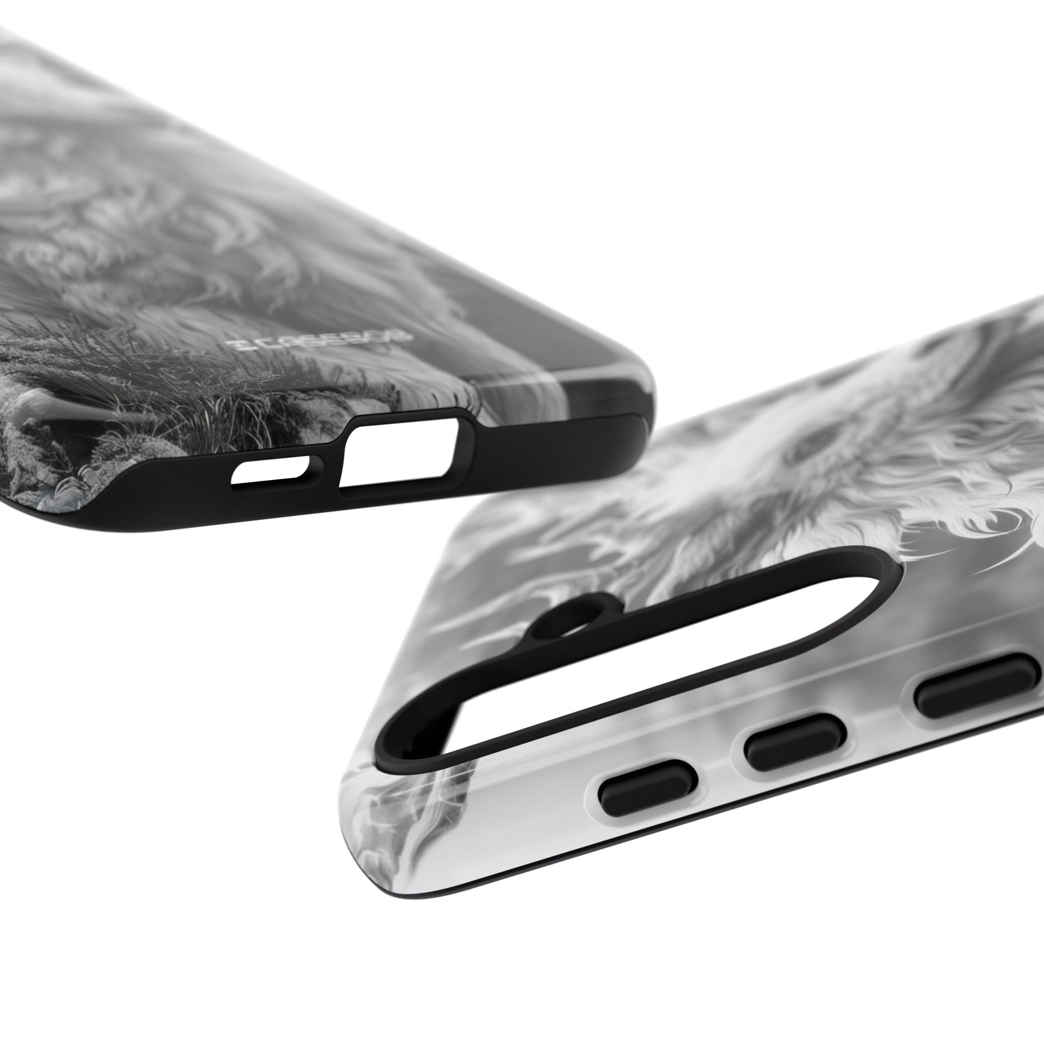 Mystical Majesty: Grayscale Enchantment - For Samsung S24