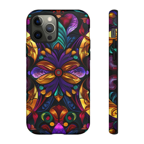 Gothic Stained Glass Majesty - Protective Phone Case