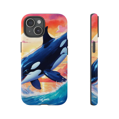 Orca Leaps Joyfully - iPhone Case