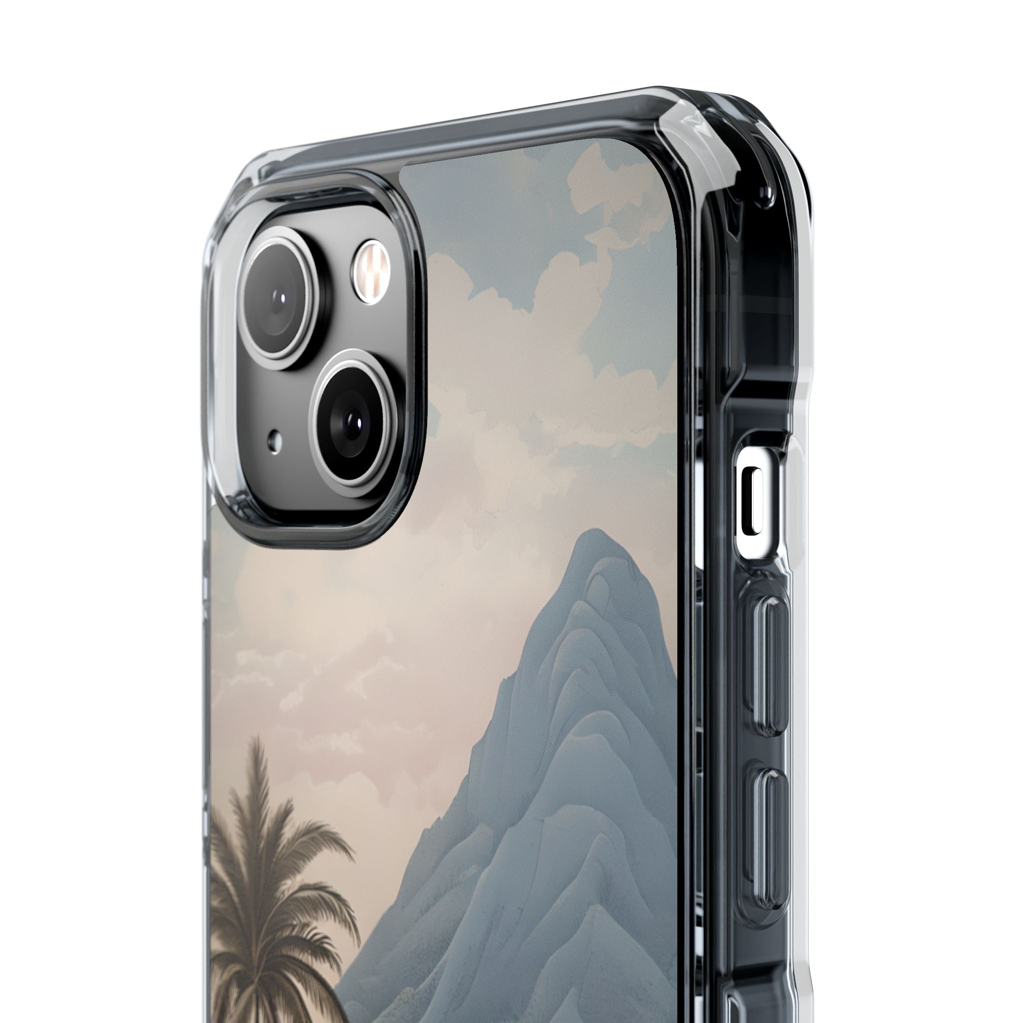 Serene Mountain Oasis iPhone Case - Impact