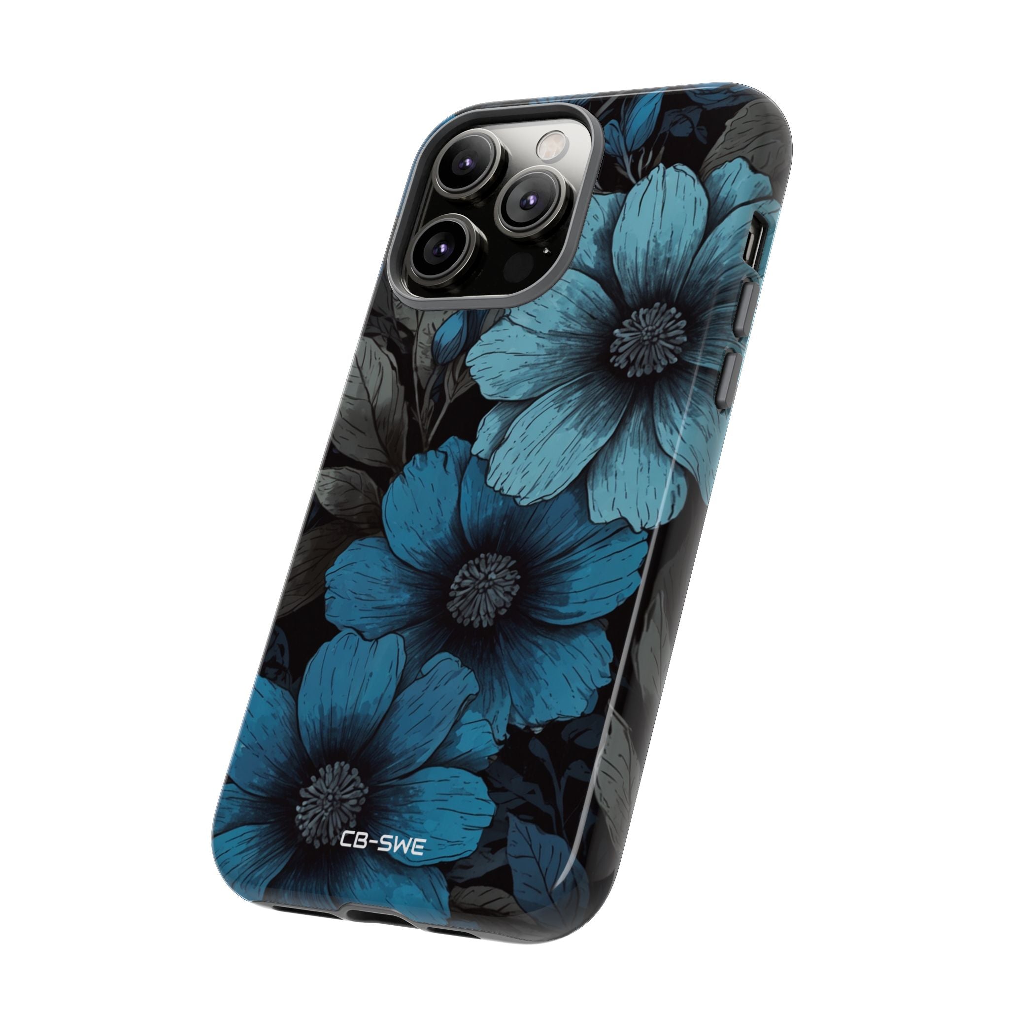 Flower Embrace Depth - iPhone Case