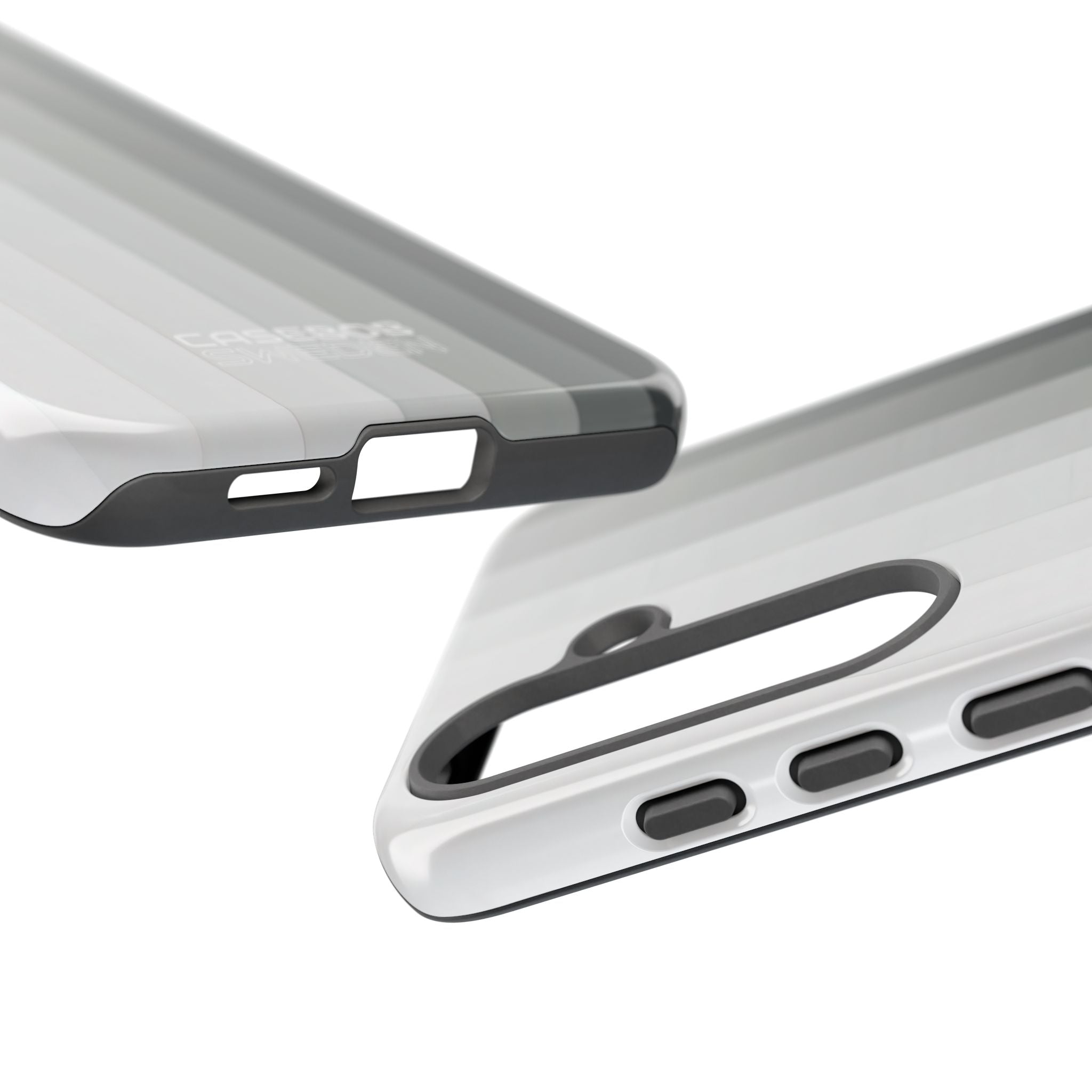 Zilveren verloopstrepen Samsung S25 - Tough