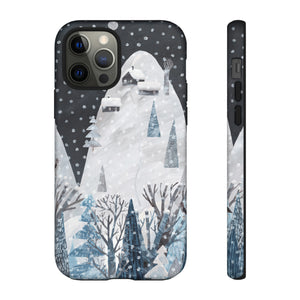 Cute Winter Landscape - Protective Phone Case