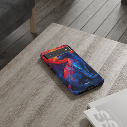 Cat Silhouettes Glow - Google Pixel Case
