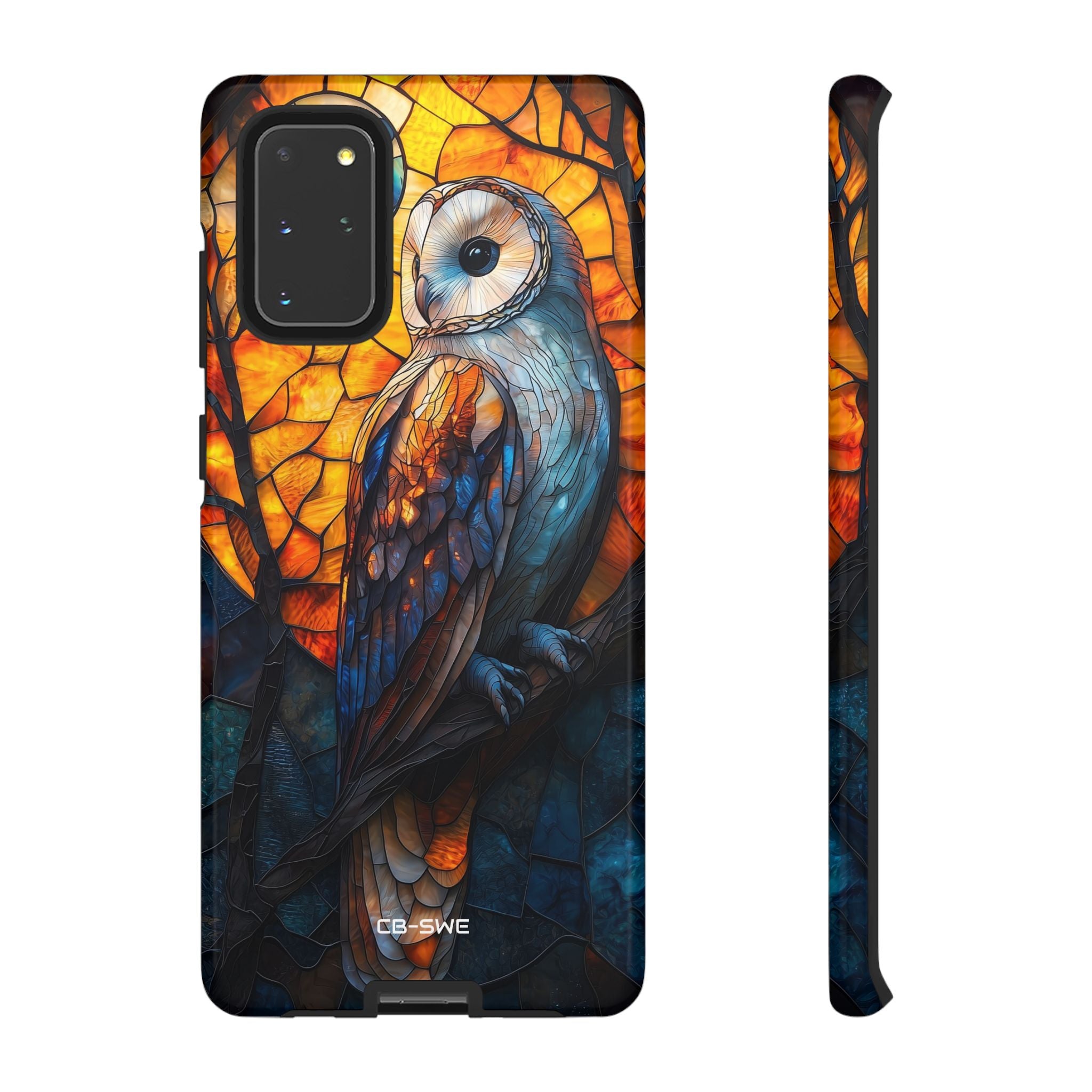 Owl Gazes Moonlight - Samsung Case