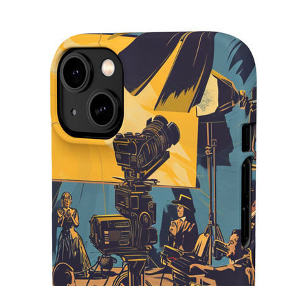 Golden Era Cinematic Spotlight iPhone 14 - Slim Phone Case